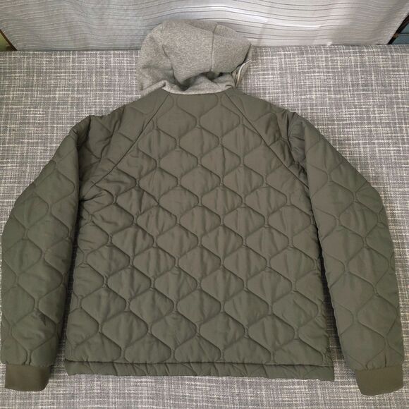VANS MTE Board Jacket Women’s M/L Olive Hooded Puffer Retail $120 - Picture 9 of 13